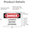 Signmission Safety Culture Sign, 5 in Width, Vinyl Decal, Rectangle OS-2PACK-DS-D-35-L-2429 - alternate 5